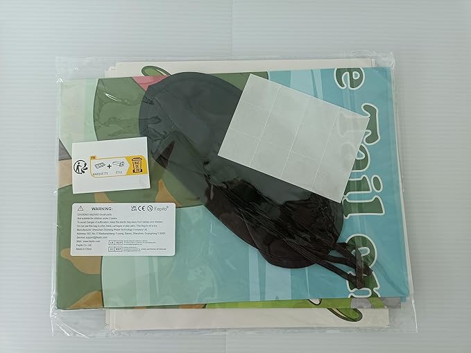 FEPITO Pin The Tail on The Dinosaur Game with 24 Pcs Tails for Dinosaur Birthday Party Supplies, Boys Dinosaur Party Game