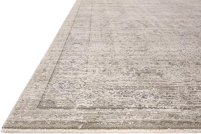 Loloi Amber Lewis Alie Collection ALE-03 Taupe/Dove 2'-7'' x 7'-9'', .13'' Pile Height, Runner Rug