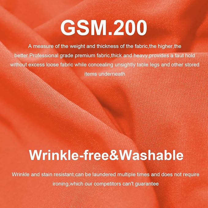 RELIANCER 1 Pack Cocktail Table Covers,30"x42" Fitted Spandex Tablecloth,Stretch Round Highboy Tables Cover,Elastic High Top Table Cloths for Outdoor Party,Wedding,Bar,Birthday,Banquet,Trade Show