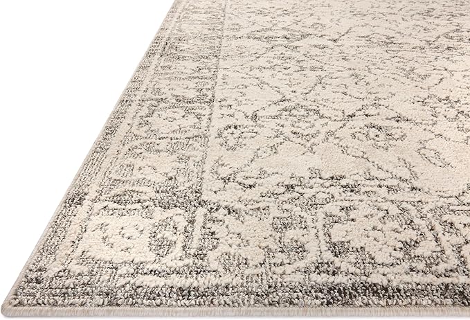 Loloi Magnolia Home by Joanna Gaines Gigi Collection GIG-02 Ivory/Stone 7'-10" x 10' Area Rug
