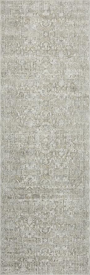 Loloi Amber Lewis Honora Collection HON-04 Grey/Beige 6'-7" x 9'-2" Area Rug
