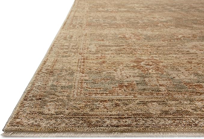 Loloi Magnolia Home by Joanna Gaines Junie Collection JUE-03 Spice/Multi 3'-11" x 5'-7", .38" Pile Height, Accent Rug