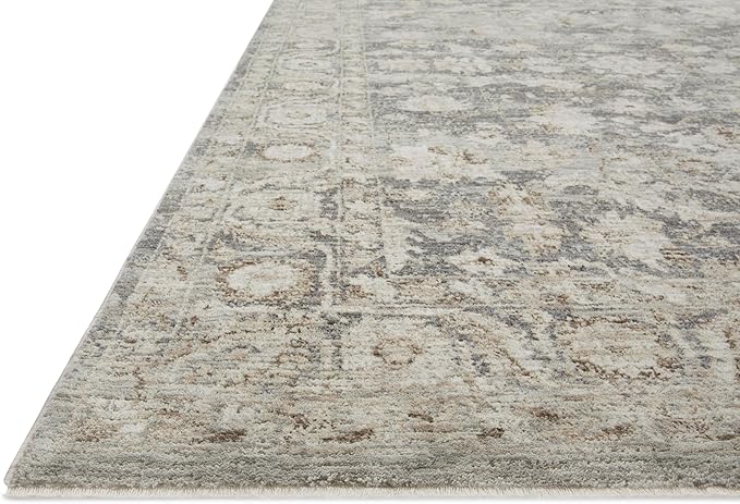 Loloi Amber Lewis Honora Collection HON-02 Slate/Beige 9'-6" x 13' Area Rug