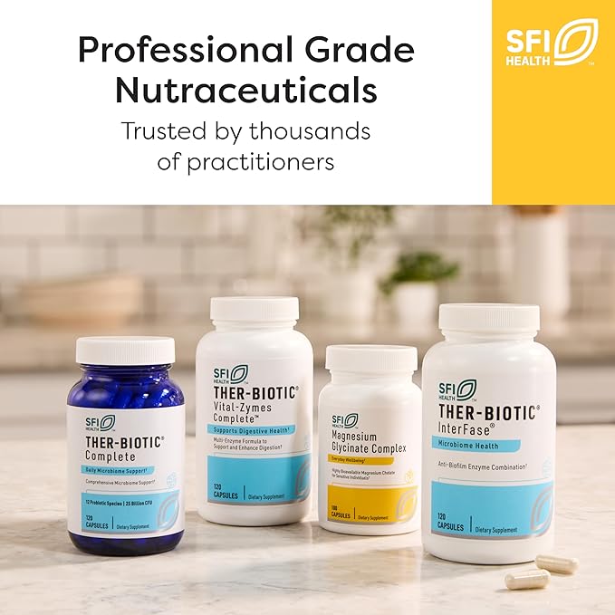 Klaire Labs SFI Health Buffered Vitamin C Capsules with Quercetin Bioflavonoids & L-Glutathione to Support Immune Function & Antioxidant Protection - Hypoallergenic & Gentle on Stomach (250 Capsules)