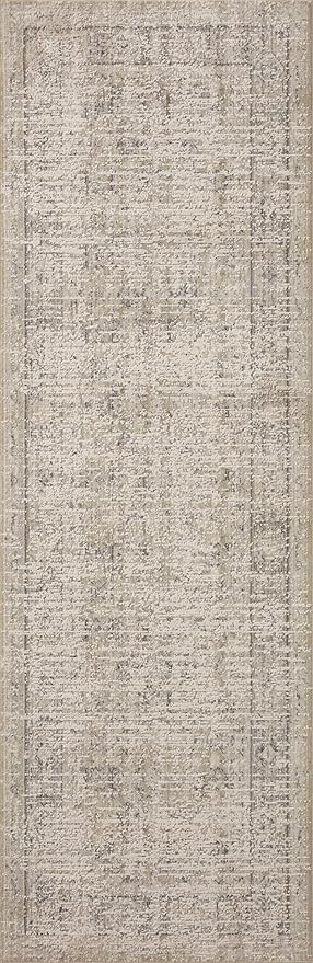 Loloi Amber Lewis Alie Collection ALE-03 Taupe/Dove 2'-7'' x 10'-0'', .13'' Pile Height, Runner Rug