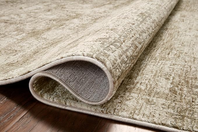 Loloi Amber Lewis Honora Collection HON-01 Khaki/Beige 2'-7" x 8'-0" Runner Rug