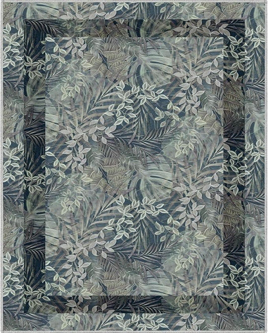 Area Rugs - 8x10 Rugs for Living Room,Non Slip Indoor Boho Area Rug Carpet Home Décor for Entryway, Bedroom, Dining Room (Sage Green)