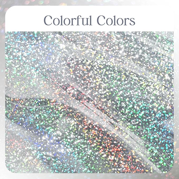 2 pcs Silver Holographic Tablecloths Shiny Disco Laser Table Cloths 40" x 108" Iridescence Plastic White Table Cover for Birthday Party Decoration Wedding Christmas Winter Grad Party Supplies