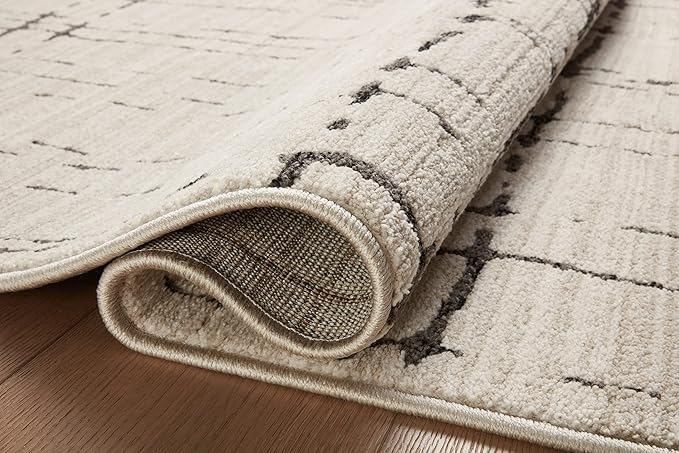 Loloi Darby Collection DAR-06 Sand/Dk. Grey 9'-2" x 13' Area Rug
