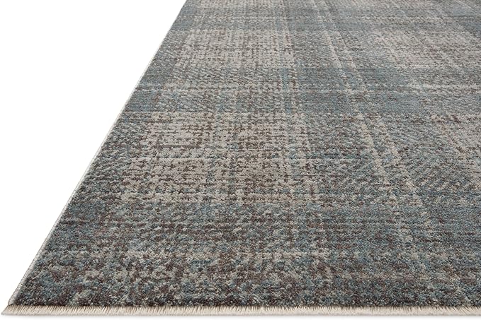Loloi Angela Rose Ember Collection EMB-09 Denim/Charcoal 9'-6" x 13'-1" Area Rug