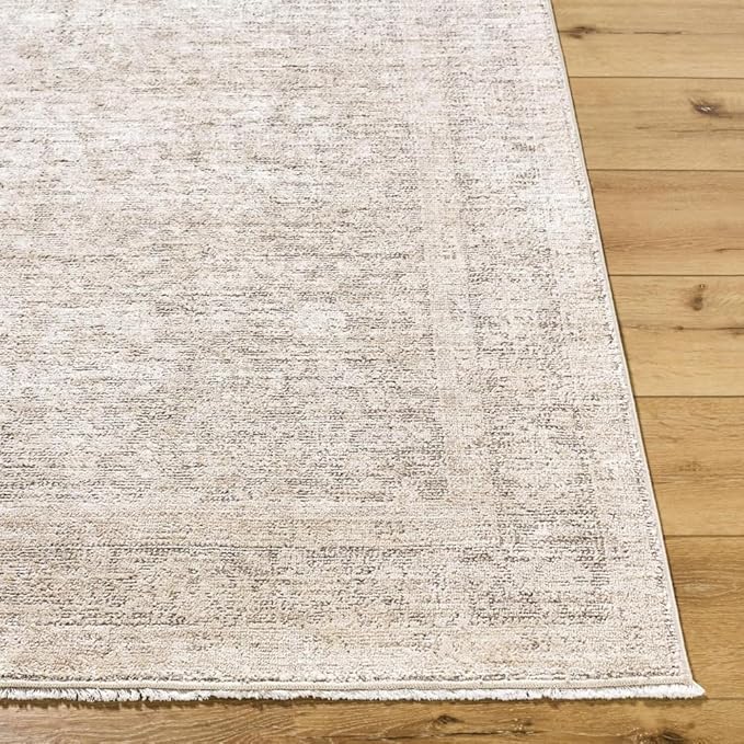 Livabliss x Galey Alix Maria Elena V Vintage Medallion Area Rug, 7'10" x 10' (8' x 10'), Tan