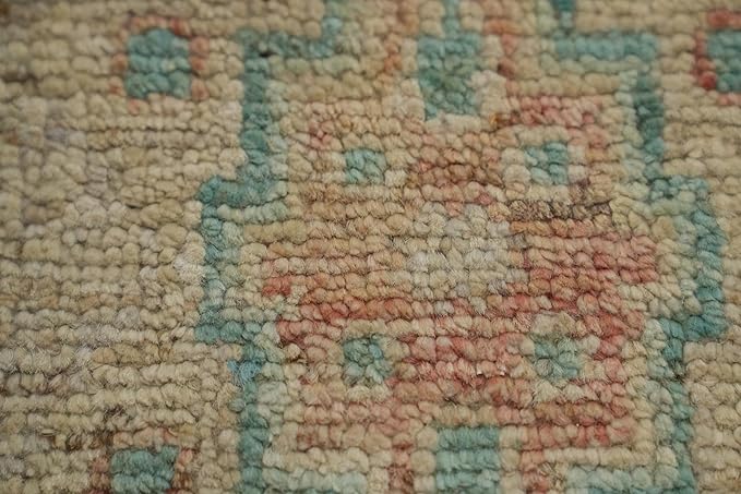 Rug Source Transitional Collection, Beige Accent Rug/Foyer Rug, Oushak Turkish Rugs (2X3)