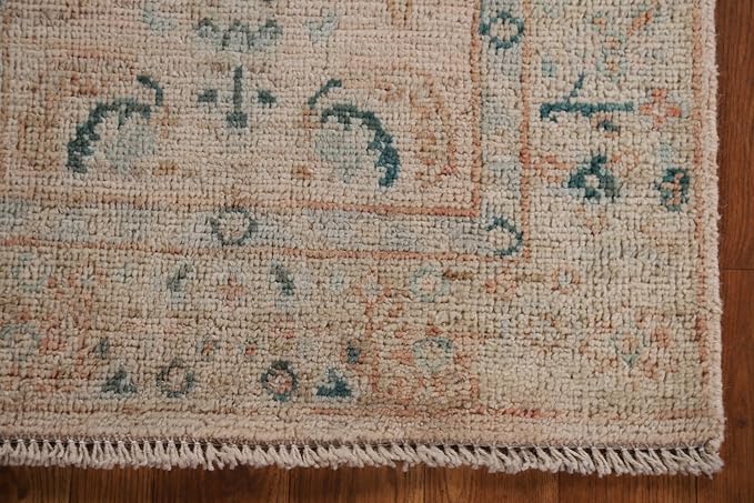 Rug Source Transitional Collection, Beige Accent Rug/Foyer Rug, Oushak Turkish Rugs (2X4)