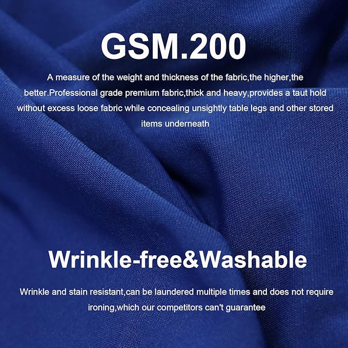 RELIANCER 1 Pack Cocktail Table Covers,32"x43" Fitted Spandex Tablecloth,Stretch Round Highboy Tables Cover,Elastic High Top Table Cloths for Outdoor Party,Wedding,Bar,Birthday,Banquet,Trade Show