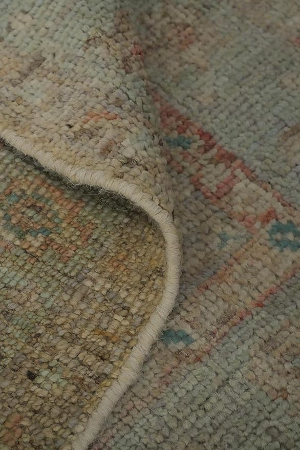 Rug Source Transitional Collection, Beige Accent Rug/Foyer Rug, Oushak Turkish Rugs (2X3)