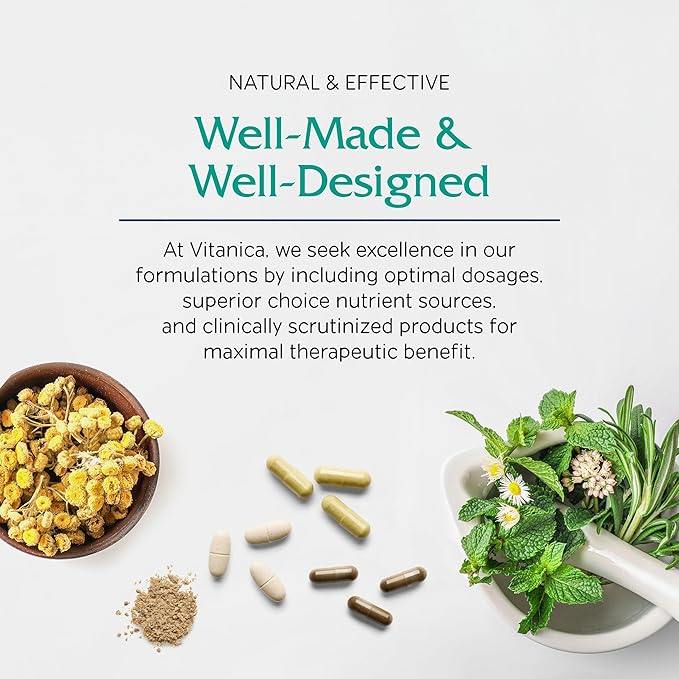 Vitanica Women's Symmetry, High Potency Daily Multivitamin, Vegan/Vegetarian, 180 Capsules