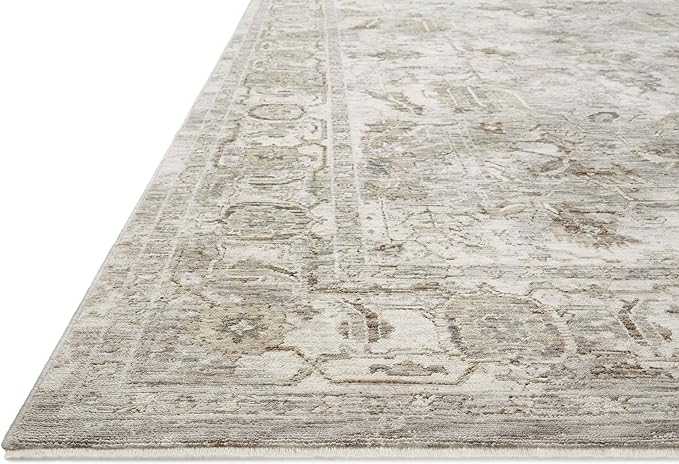 Loloi Amber Lewis Honora Collection HON-06 Grey/Taupe 9'-6" x 13' Area Rug