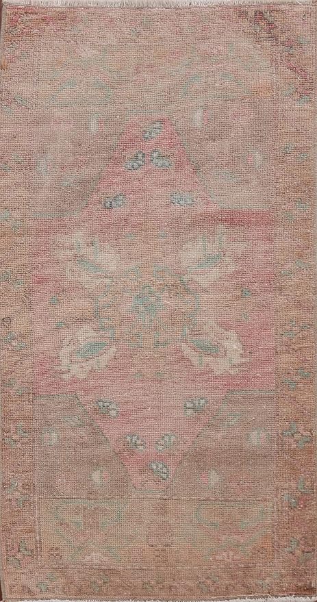 Rug Source Transitional Collection, Pink Accent Rug/Foyer Rug (2X3)