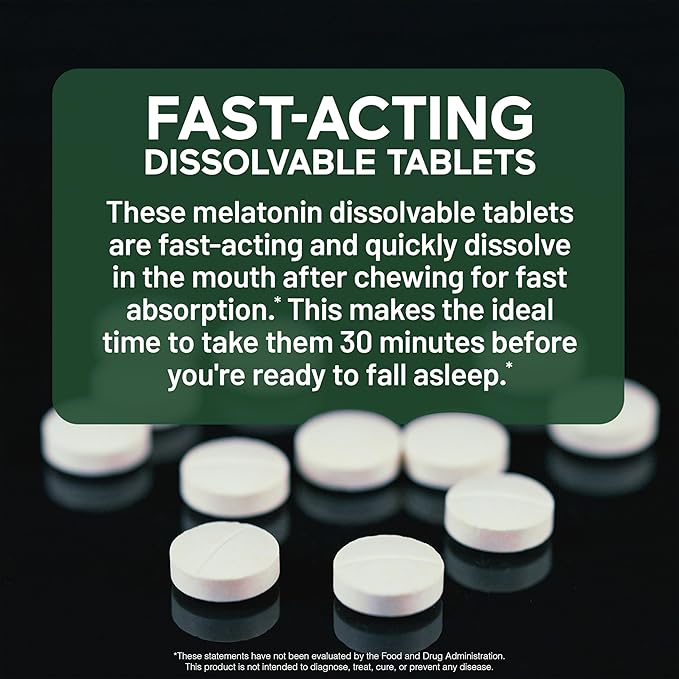 SMARTERNUTRITION Smarter Sleep Melatonin Dissolvable Tablets 4.5 mg + Natural Clinically Proven Lactium® for Sleep & Stress Support - Mint Flavor Melatonin Tablets - Non-GMO-60 Count[30-Day Supply]