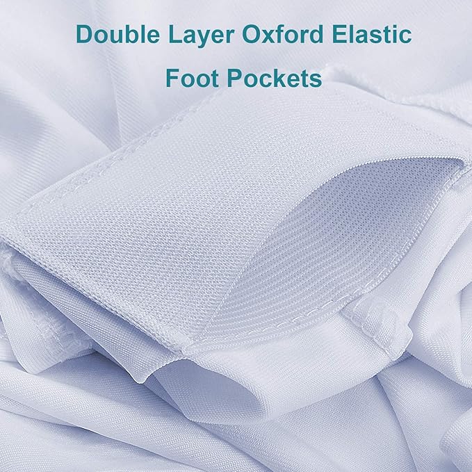 RELIANCER 1 Pack Cocktail Table Covers,30"x42" Fitted Spandex Tablecloth,Stretch Round Highboy Tables Cover,Elastic High Top Table Cloths for Outdoor Party,Wedding,Bar,Birthday,Banquet,Trade Show