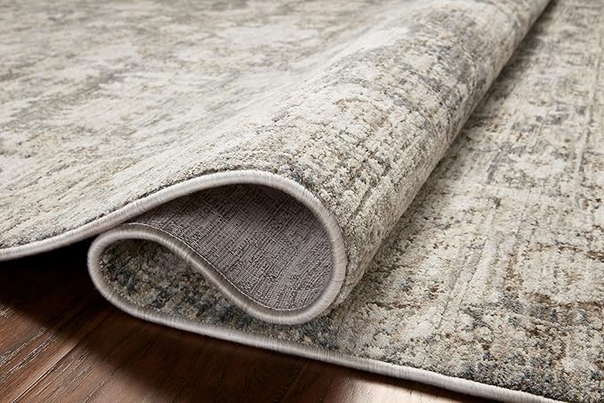 Loloi Amber Lewis Honora Collection HON-02 Slate/Beige 2'-7" x 8'-0" Runner Rug
