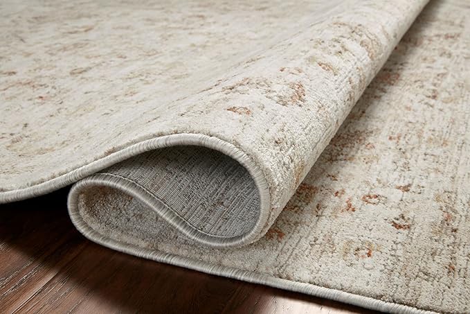 Loloi Amber Lewis Honora Collection HON-03 Beige/Spice 3'-9" x 5'-9" Accent Rug
