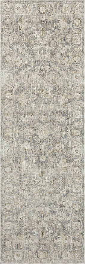 Loloi Amber Lewis Honora Collection HON-02 Slate/Beige 2'-0" x 3'-4" Accent Rug