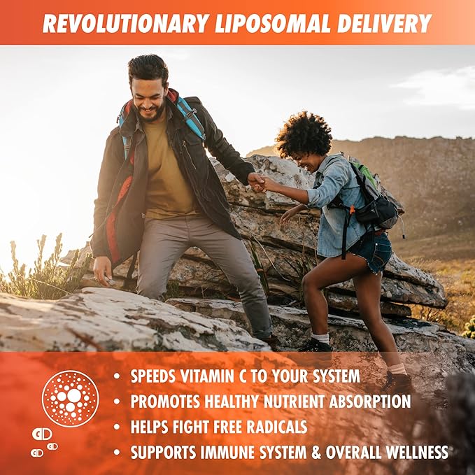 Vital C-LD - Enhanced Liposomal Vitamin C - 530mg Capsules - 120 Count