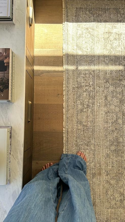 Livabliss x Galey Alix Maria Elena V Vintage Medallion Area Rug, 10' x 14' (10' x 14'), Tan