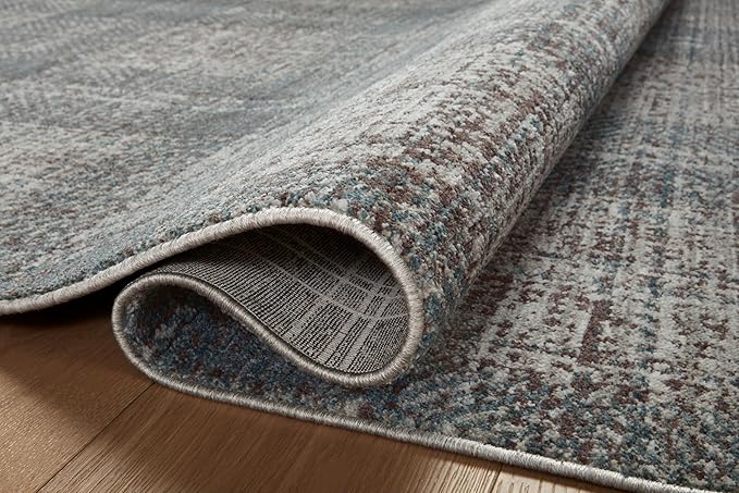 Loloi Angela Rose Ember Collection EMB-09 Denim/Charcoal 11'-6" x 15'-7" Area Rug