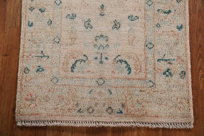 Rug Source Transitional Collection, Beige Accent Rug/Foyer Rug, Oushak Turkish Rugs (2X4)