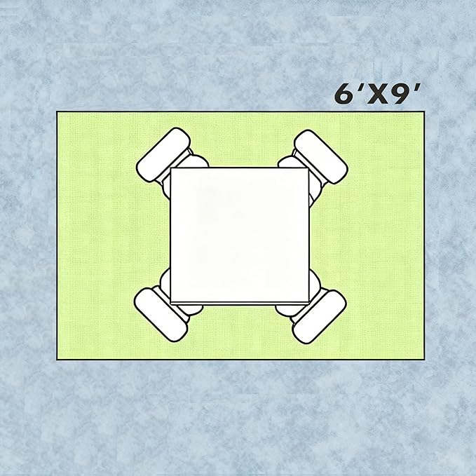 Bedroom Rug 5x7 Area Rugs Washable Green Rugs for Living Room