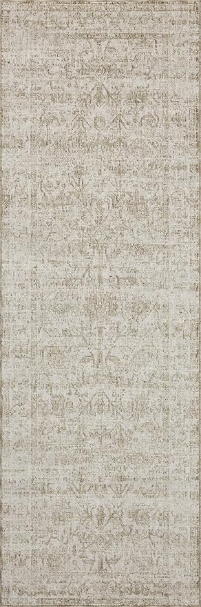 Loloi Amber Lewis Honora Collection HON-01 Ivory/Natural 11'-6" x 15'-6" Area Rug