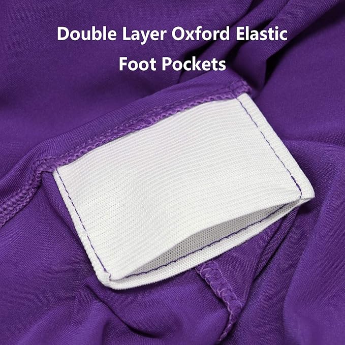 RELIANCER 2 Pack Cocktail Table Covers,32"x43" Fitted Spandex Tablecloth,Stretch Round Highboy Tables Cover,Elastic High Top Table Cloths for Outdoor Party,Wedding,Bar,Birthday,Banquet,Trade Show