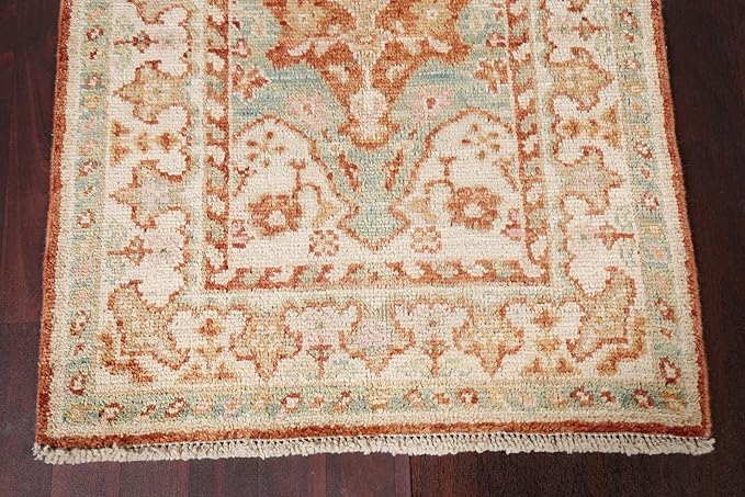 Rug Source Transitional Collection, Beige Accent Rug/Foyer Rug, Oushak Turkish Rugs (3X6)