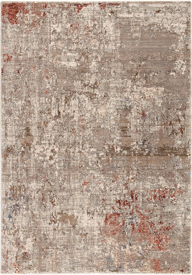 Jaipur Living Marzena Abstract Tan/Rust Area Rug (8'X10')