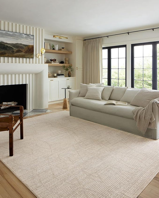 Loloi Kamala Collection KAM-03 Natural/Mist 9'-2" x 13' Area Rug