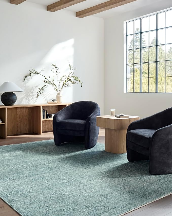 Livabliss x Galey Alix Maria Elena II Vintage Medallion Area Rug, 10' x 14' (10' x 14'), Slate