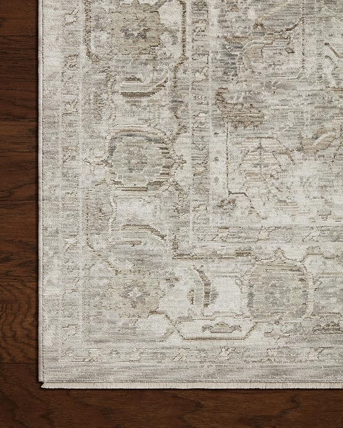 Loloi Amber Lewis Honora Collection HON-06 Grey/Taupe 9'-6" x 13' Area Rug