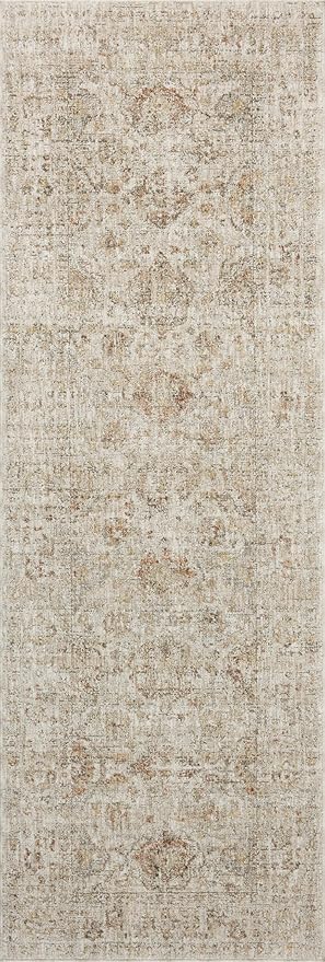 Loloi Amber Lewis Honora Collection HON-03 Beige/Spice 6'-7" x 9'-2" Area Rug