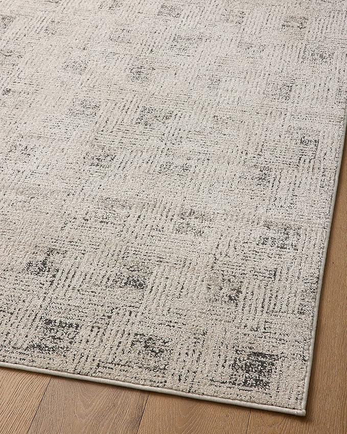 Loloi Kamala Collection KAM-01 Grey/Graphite 7'-10" x 10' Area Rug