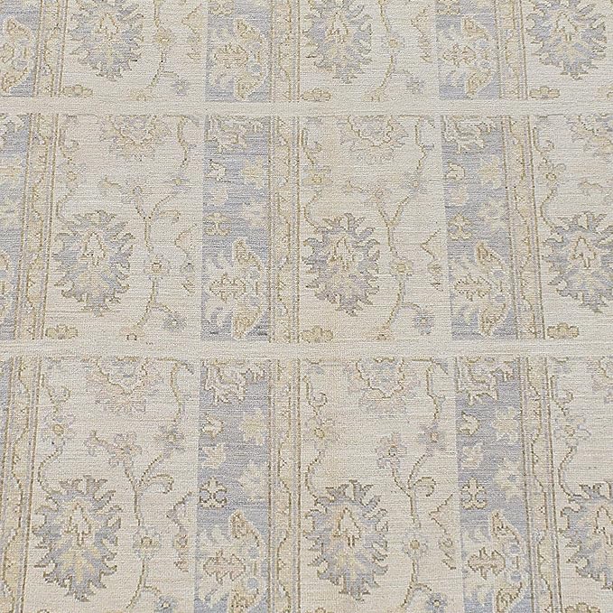 Rug Source Transitional Collection, Beige Accent Rug/Foyer Rug, Oushak Turkish Rugs (5X6)