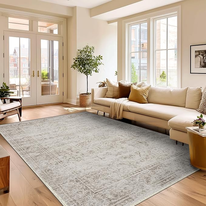 8x10 Rugs for Living Room Washable Area Rug Rugs for Bedroom