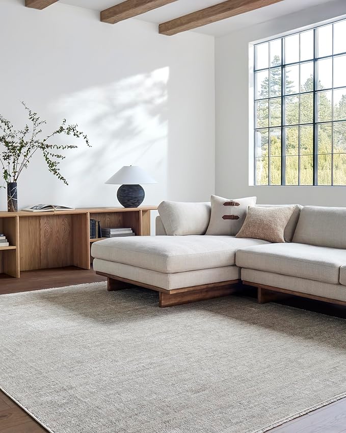 Livabliss x Galey Alix Maria Elena V Vintage Medallion Area Rug, 6'7" x 6'7" (7' Round), Tan