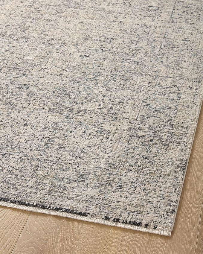 Loloi Amber Lewis Alie Collection ALE-01 Stone/Mist 9'-6'' x 13'-1'', .13'' Pile Height, Area Rug