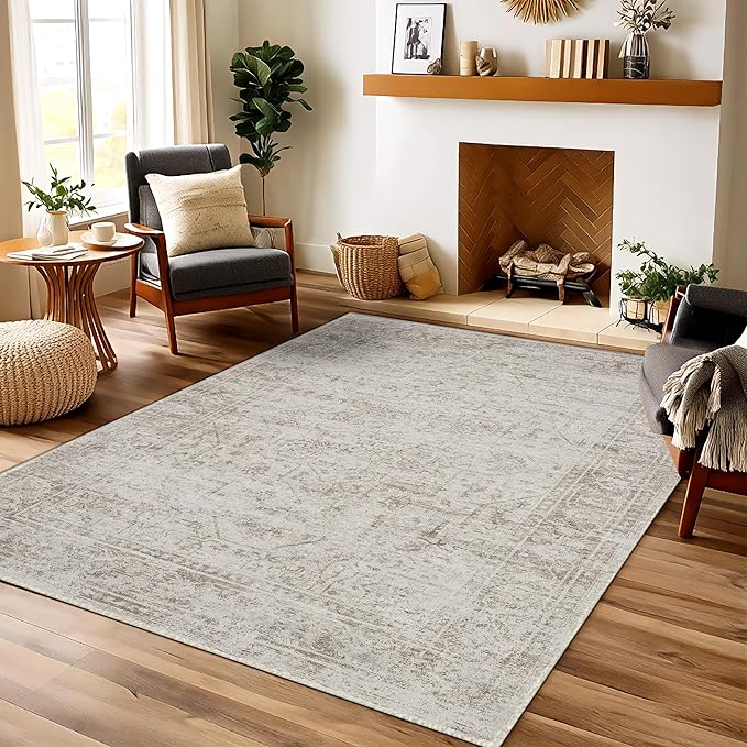 Bedroom Rug 5x7 Area Rugs Washable Rugs for Living Room
