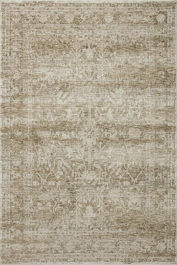 Loloi Amber Lewis Honora Collection HON-01 Khaki/Beige 2'-7" x 8'-0" Runner Rug
