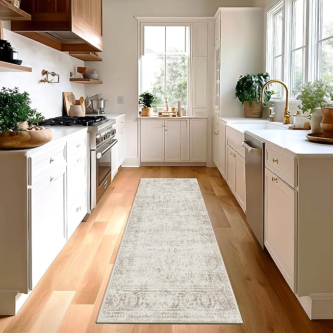 Hallway Runner 2.6x8 Area Rugs Washable Hallway Rug