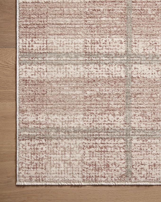 Loloi Angela Rose Ember Collection EMB-06 Clay/Mist 2'-7" x 10'-0" Runner Rug