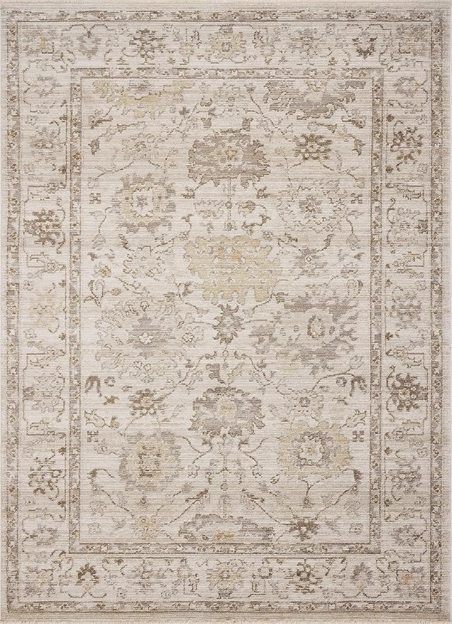 Loloi Magnolia Home by Joanna Gaines Pace Collection PAC-01 Natural/Stone 2'-3" x 3'-10" Accent Rug